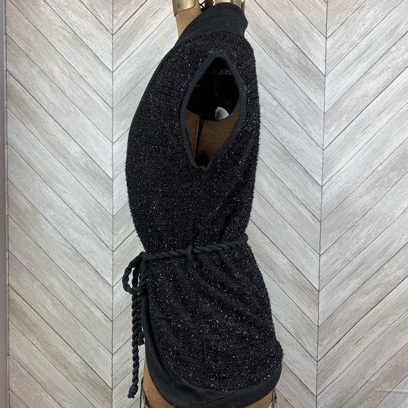 Day trip Belted Sparkly Sweater Large - Picture 2 of 6